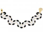 Black & White Curve Bracelet