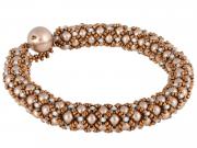 Netted Pearl Bracelet