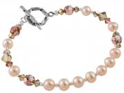 Capri Gold and Pearl Bracelet