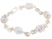 Crystal Spiral Bracelet