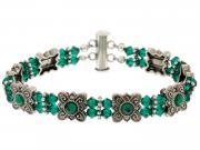 Emerald Slider Bracelet