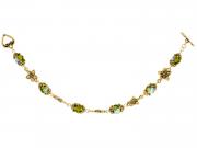 Olivine Jasmine Link Bracelet