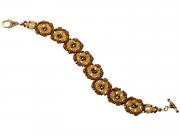 Topaz Flower Bracelet