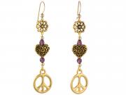 Peace & Love Earrings