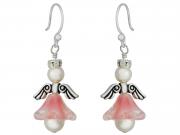 Trumpet Flower Angel Earrings