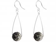 Bling Ball Dangle Earrings