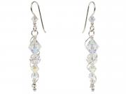 Ice Crystal Drop Earrings