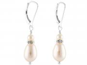 Pearl Drop Bridal Earrings