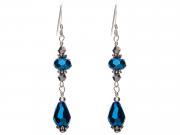 Electric Blue Earrings