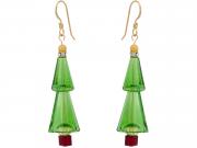 Holiday Christmas Tree Earrings