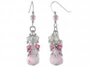 Pink Dangle Earrings