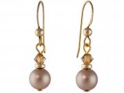 Powdered Almond Pearl Earrings