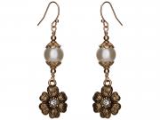 Posies and Pearls Earrings