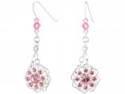 Radiant Rose Earrings