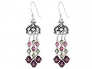 Satin Dangle Earrings