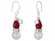 Santa's Hat Earrings