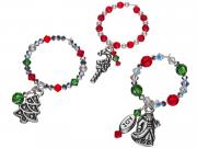 Christmas Past Wine Charms