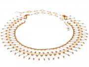 Golden Shadow Weave Necklace