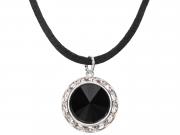 Jet Rivoli Necklace