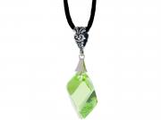 Peridot Cubist Necklace