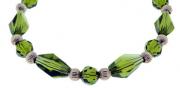 Olivine Crystal Necklace