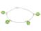 Peridot Cube Bracelet