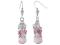 Pink Dangle Earrings