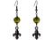 Midnight Olivine Earrings